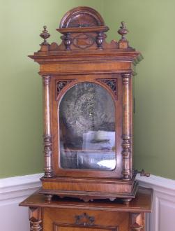 Polyphon Model 103P Coin Operated Model with Matching Base