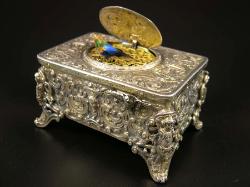 Singing Bird Box Automaton - German 1900s