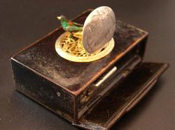Singing Bird Box Automaton - French  late 1800s/early 1900s