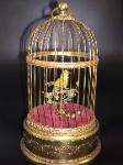 Singing Bird Cage Automaton - French 1900s