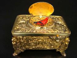 Singing Bird Box Automaton - German 1900s