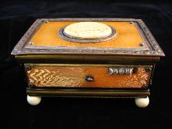 Singing Bird Box Automaton - German c1900