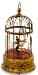 Reuge Singing Bird Cage Automaton in Antique Brass