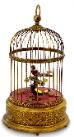 Reuge Singing Bird in Antiqued Cage - New