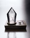 Steuben Crystal Engraved Nutcracker with Reuge Movement